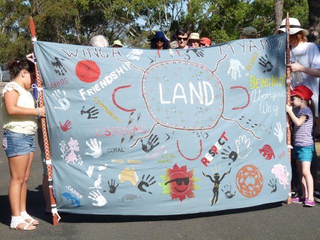 Banner, Appin Massacre Memorial 2012